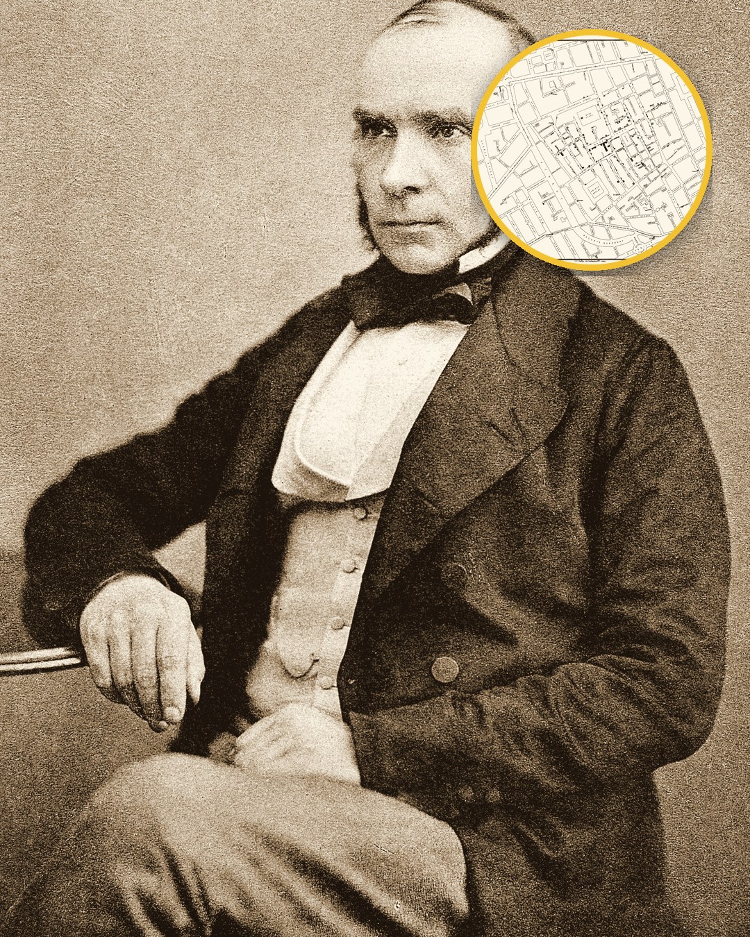John Snow: tấm bản đồ chấm đen cứu London năm 1854