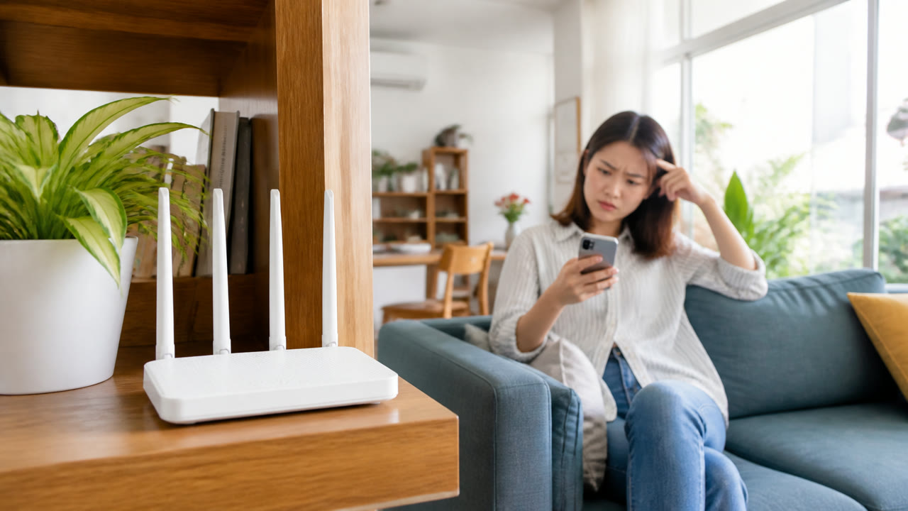 Wifi nhà chậm như rùa: 8 cách tự sửa trong 10 phút, không cần gọi thợ