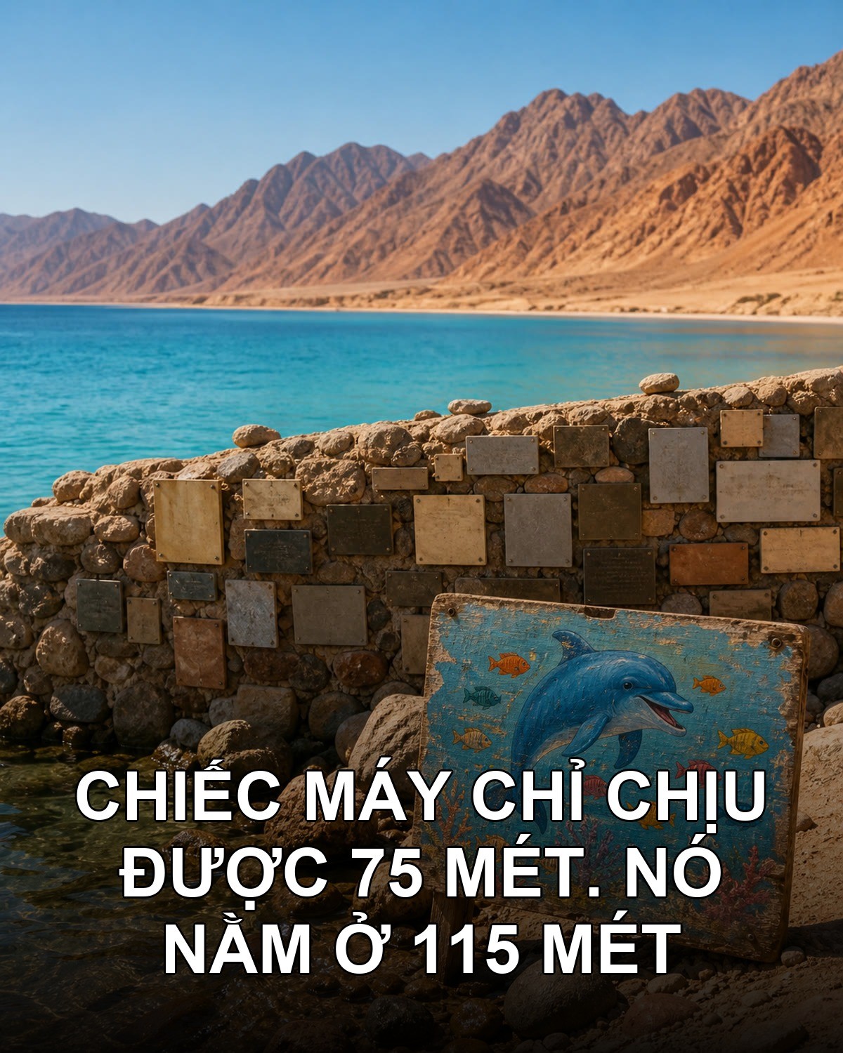 Chiếc camera lẽ ra phải vỡ ở đáy Blue Hole Dahab
