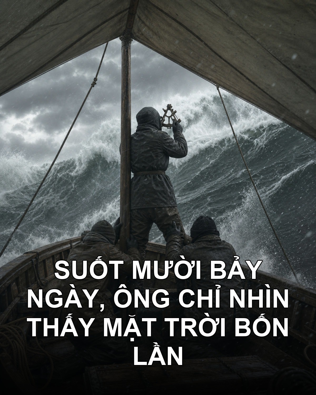 Bốn lần nhìn mặt trời trong mười bảy ngày biển