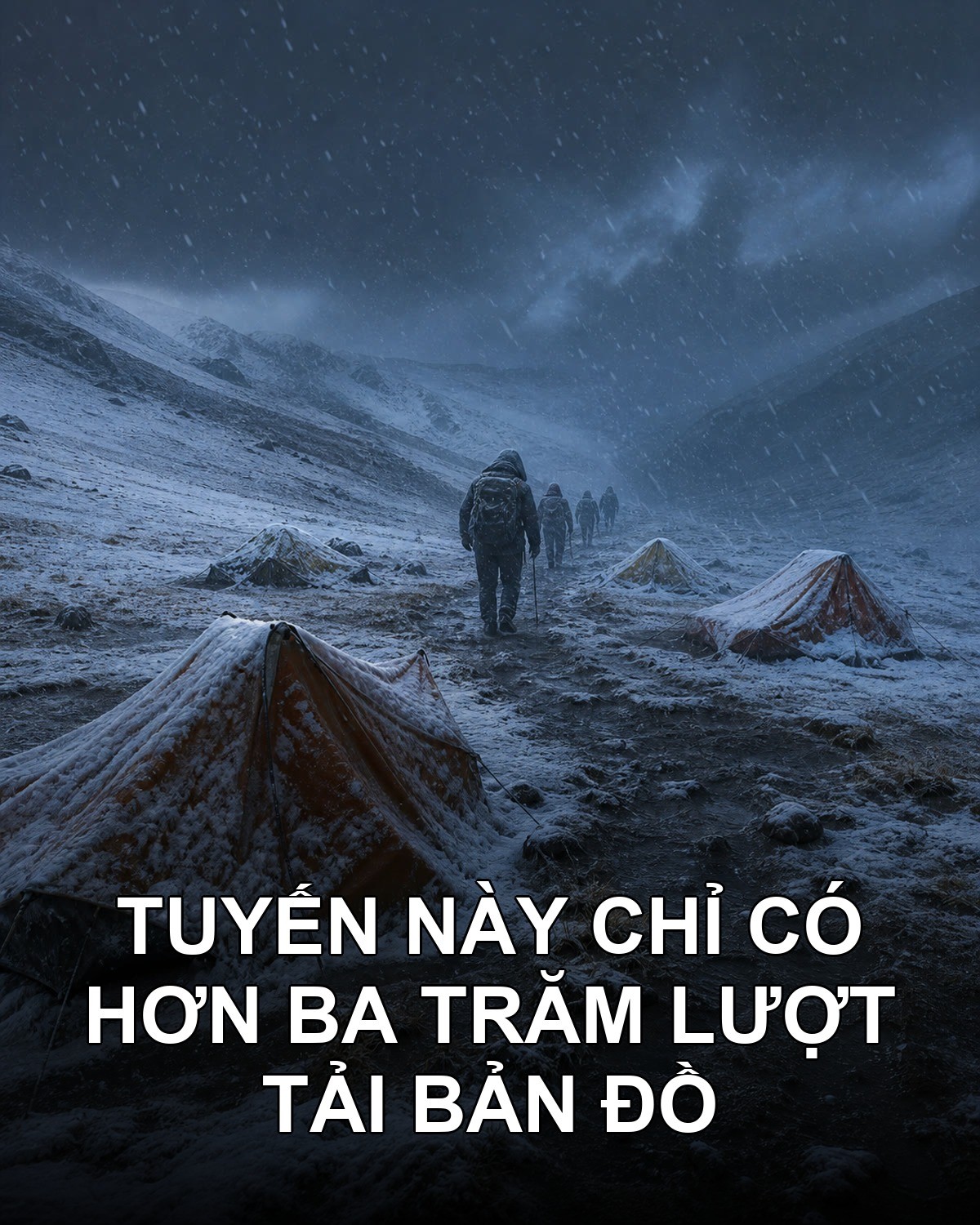 Một lệnh cấm đẩy 250 người vào tuyến núi hoang