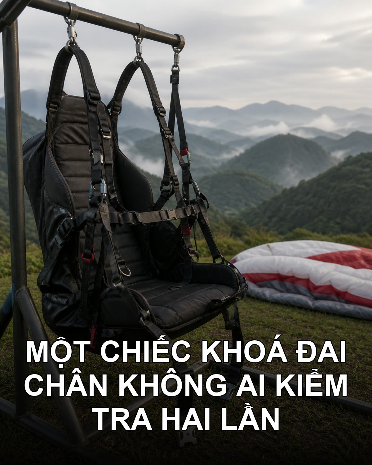 Chiếc đai chân không ai kiểm tra ở Ma Bố Sơn