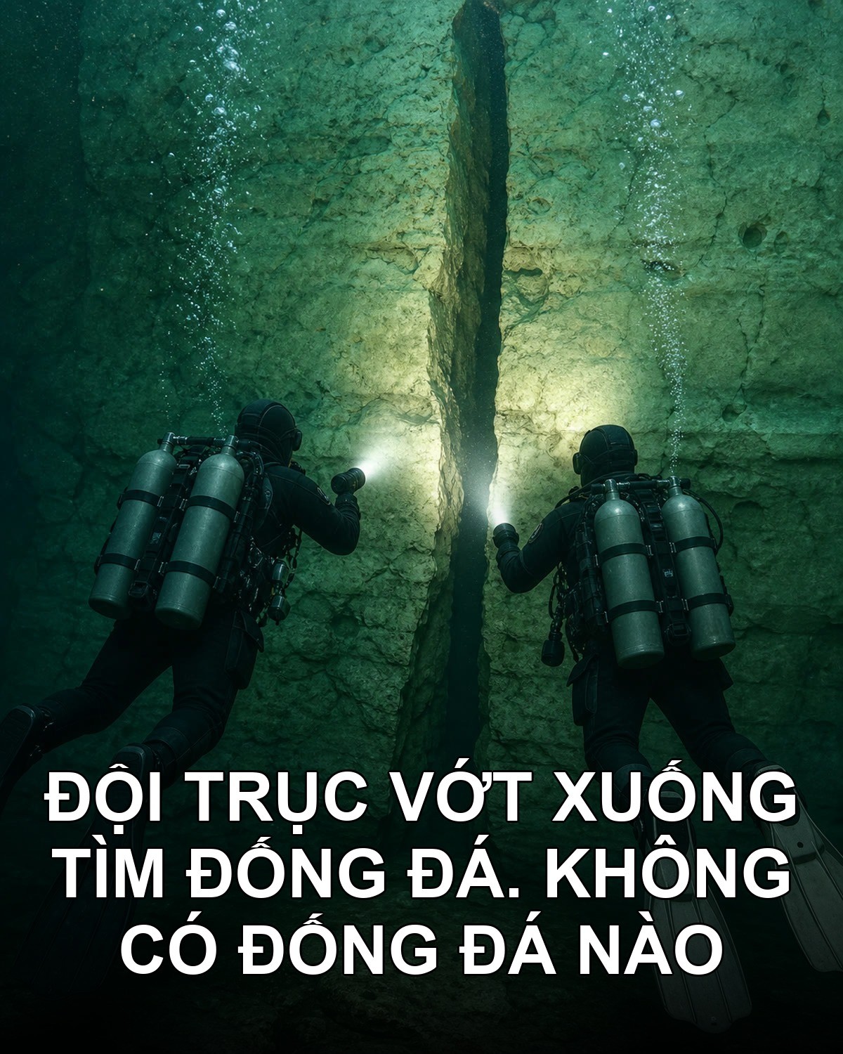 Hang không hề sập: sự thật ở Paradise Springs