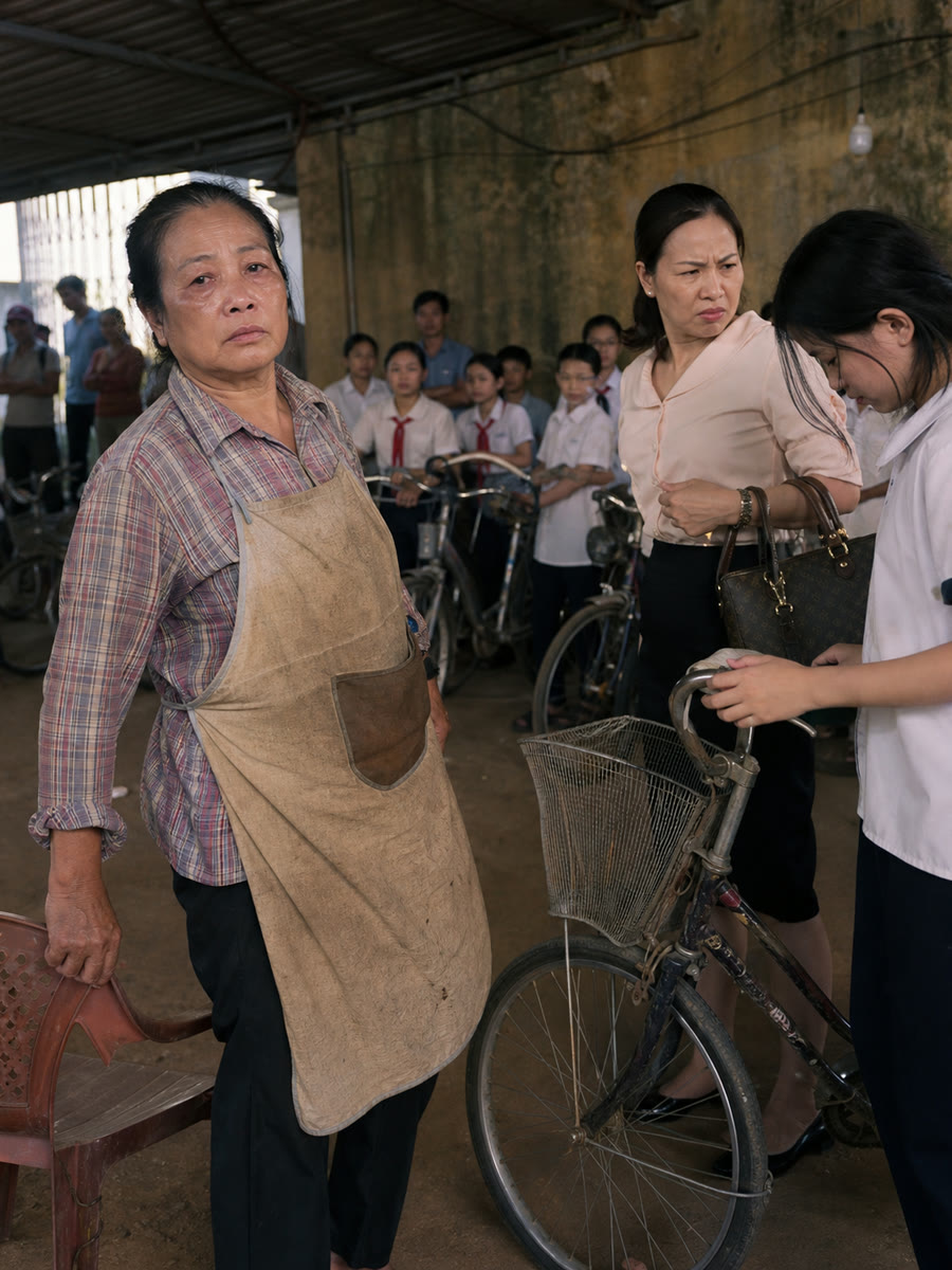 Mất cái xe mười một triệu, chị ấy quay ra hỏi con bé nghèo nhất bãi rằng nhà cháu ở đâu, và đó là lúc tôi đứng dậy khỏi cái ghế nhựa