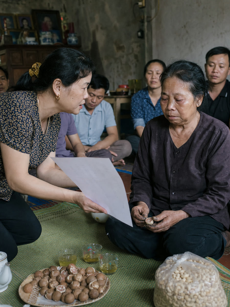 Giỗ bố xong, bảy anh em ngồi chia lịch nuôi mẹ mỗi nhà hai tháng, con dâu cả bảo đã ghi ra giấy dán ở tủ lạnh