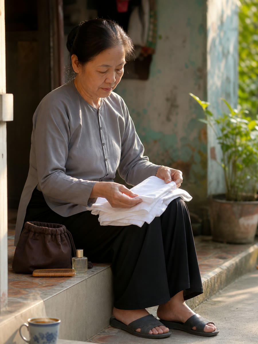 Tôi làm nghề khâm liệm, tới nhà đám thì con trai cả đuổi tôi đi cửa sau, ném tiền công xuống chiếu trước mặt cả phố và bảo nhà anh ta không cần thuê ai lo cho bố mình