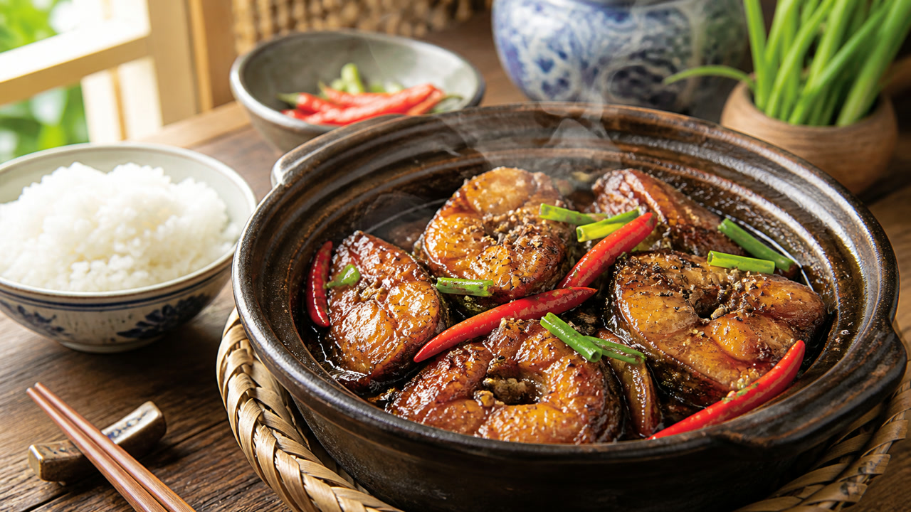 Cá kho tộ không nát, không tanh, nước sánh