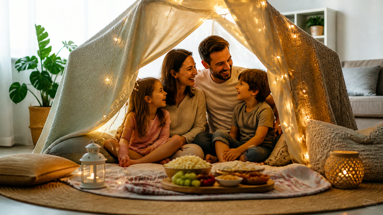 "Cắm trại tại gia" — trend tưởng vô lý mà đang phủ sóng mạng xã hội, vì sao?